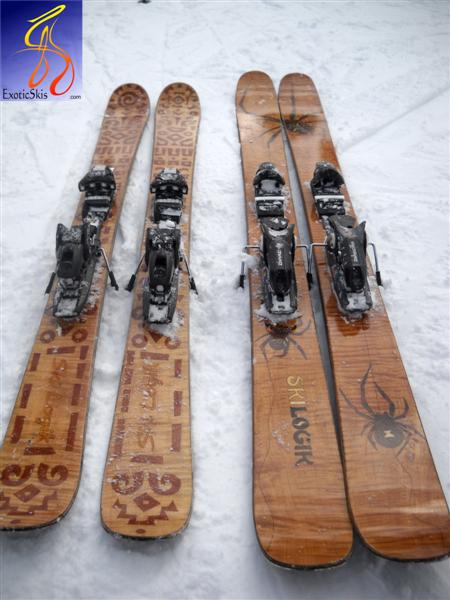 Solved An 79.5 kg skier is gliding on her waxed wood skis
